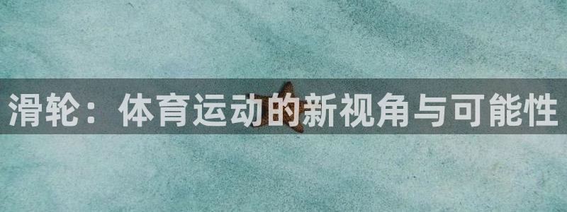 沐鸣2体育用品：滑轮：体育运动的新视角与可能性