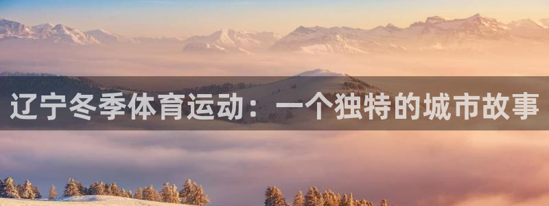 沐鸣2体育代理申请流程：辽宁冬季体育运动：一个独特的城市故事